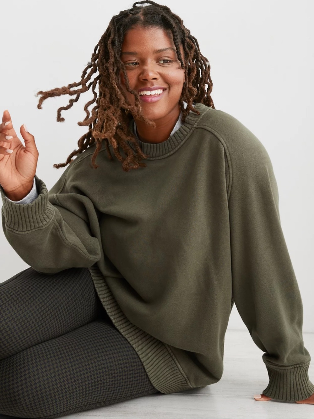 EUC Aerie Down-to-Earth Crewneck XS